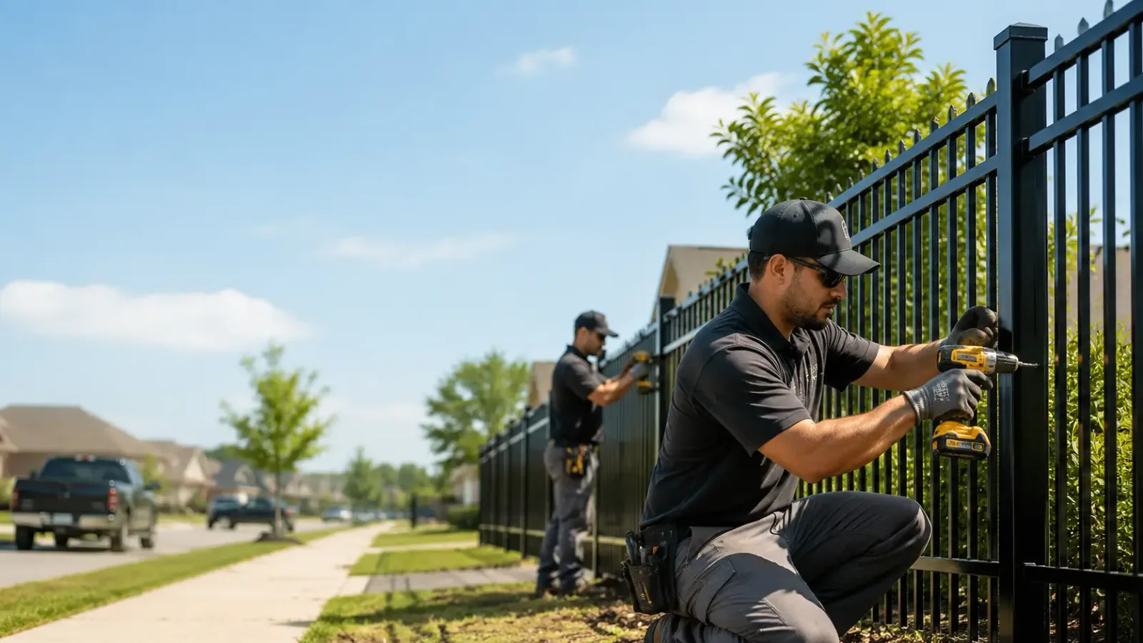 Metal Fence Installation in Manns Choice, PA